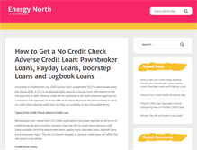 Tablet Screenshot of energynorth.co.uk